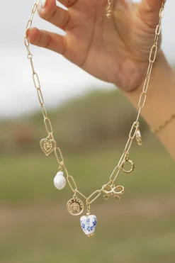 Wall to Wall Tatiana Necklace- Gold Hot