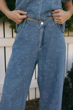 Polagram Tess Denim-Paisley Hot
