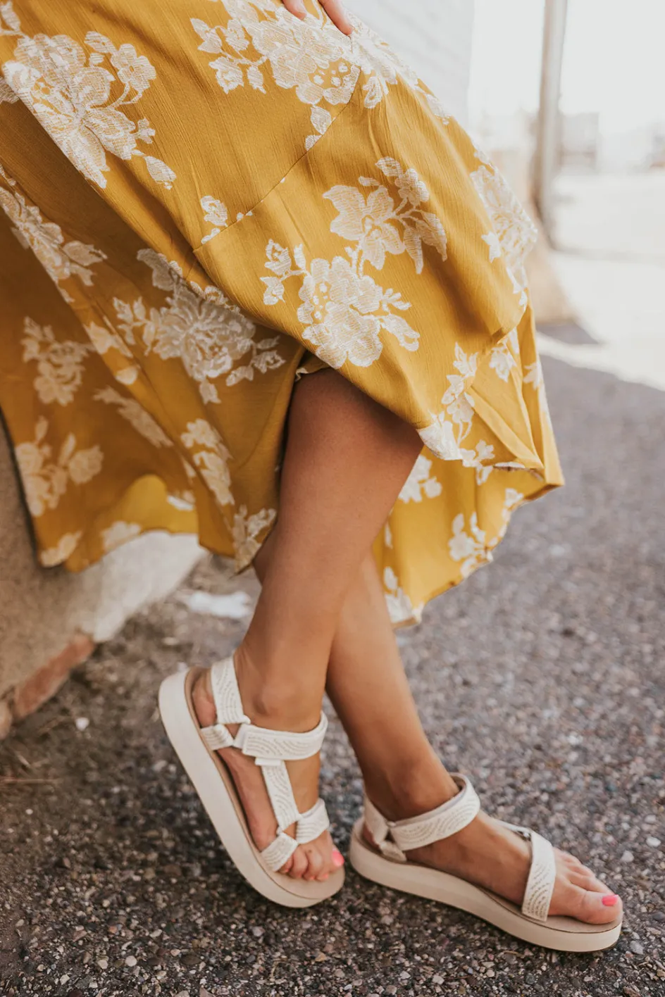 Teva Midform Sandals-White Swan Best