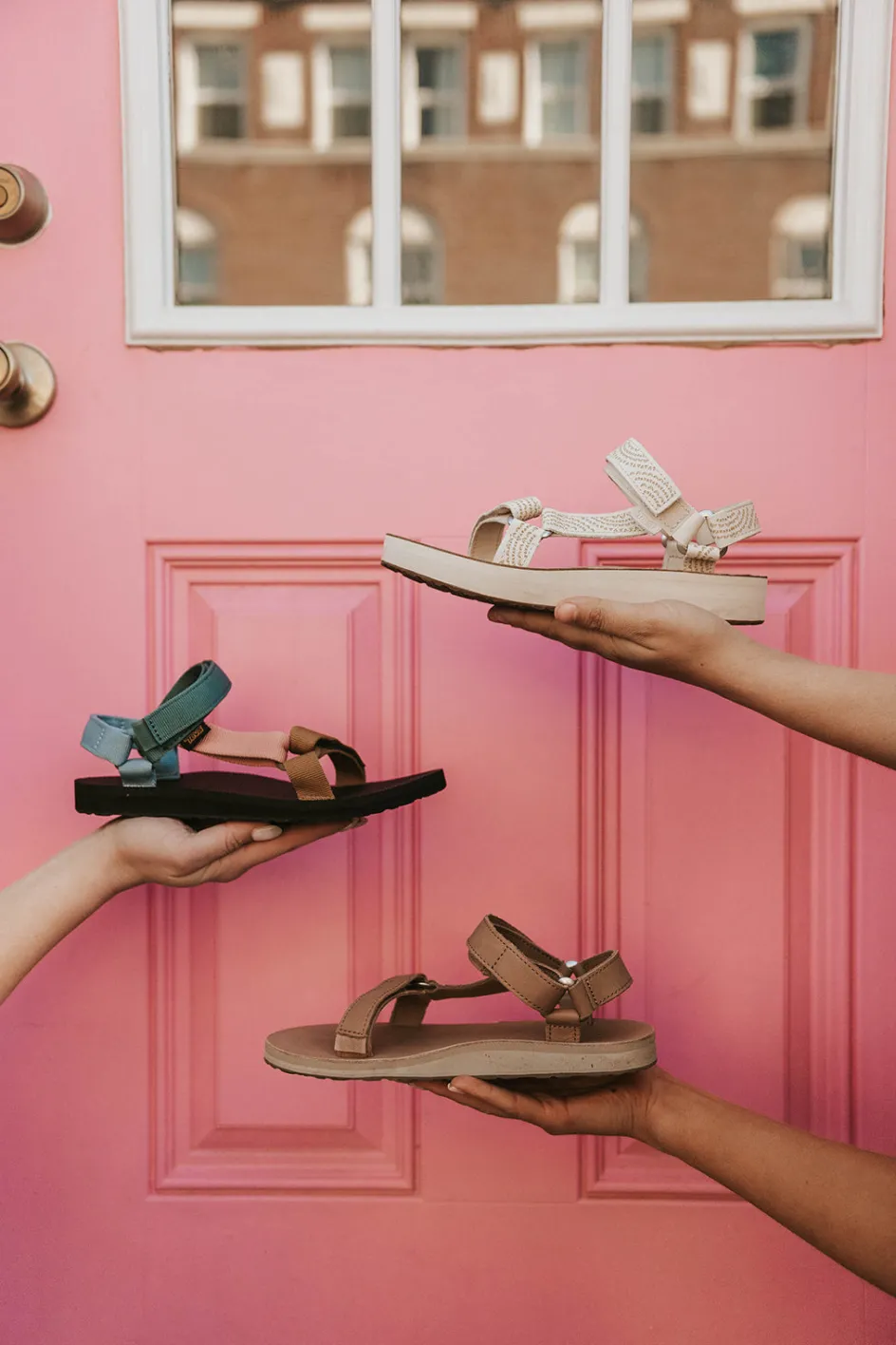 Teva Midform Sandals-White Swan Best