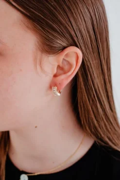 Ali Express Valerie Hoop Earrings- Gold Online