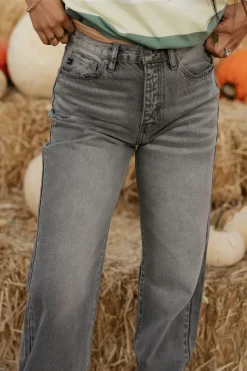 KanCan Walden Denim-Light Grey Discount