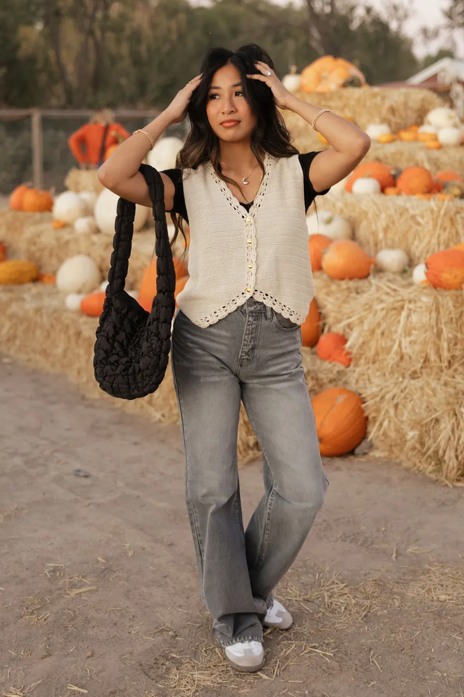 KanCan Walden Denim-Light Grey Discount