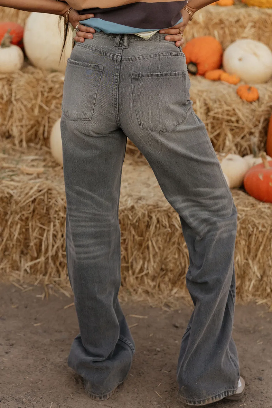 KanCan Walden Denim-Light Grey Discount