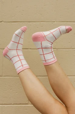 Ali Express Wendi Socks- Pink Hot