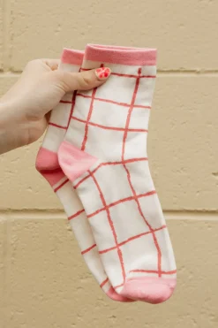 Ali Express Wendi Socks- Pink Hot