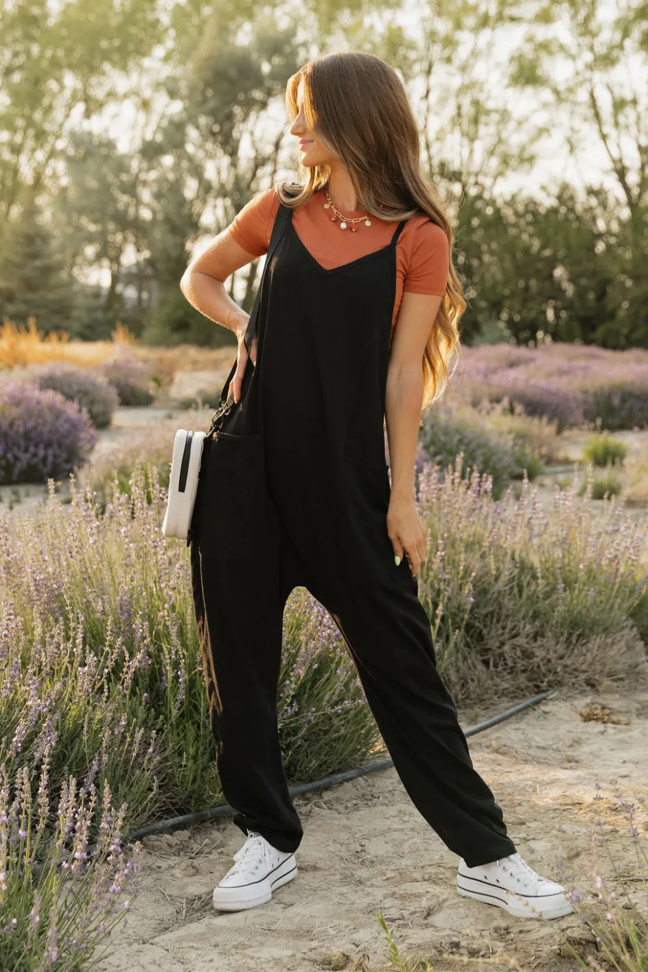 Charmo Wilda Jumpsuit-Black Discount