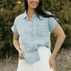 Blu Pepper Wilder Top-Denim Blue New