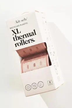 Kitsch XL Thermal Rollers Terracotta New
